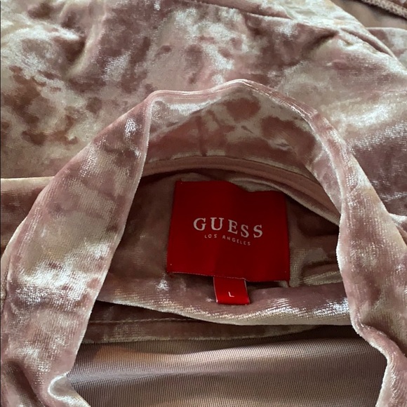 Guess crushed velvet track jacket - Picture 7 of 8